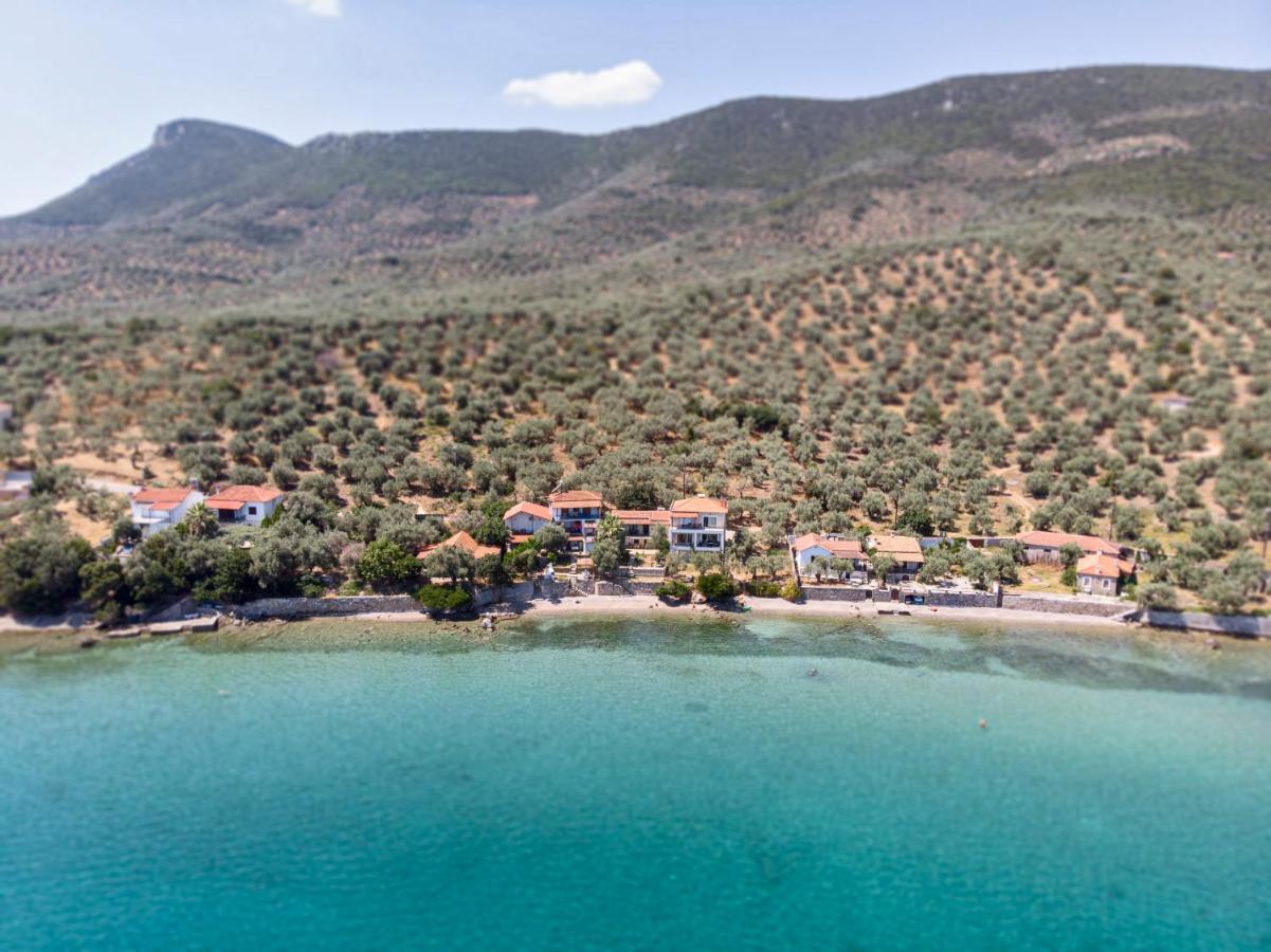 Villas Nies Seaside Appartments Sourpi 外观 照片